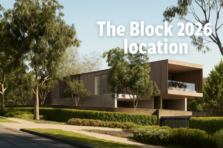 The Block 2026 Location Revealed
