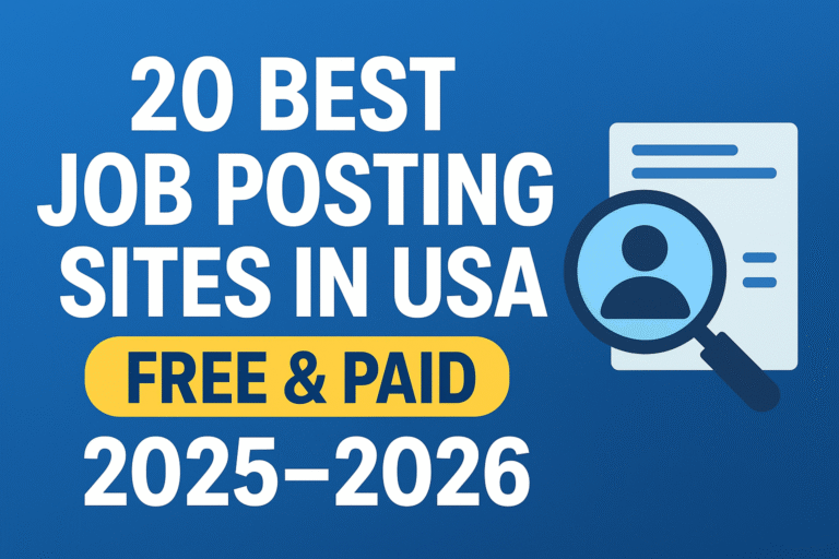 Top 20 Job Posting Sites in USA Free and Paid