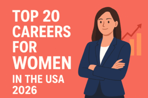 Top 20 Careers for Women in USA 2026 | High-Paying Jobs