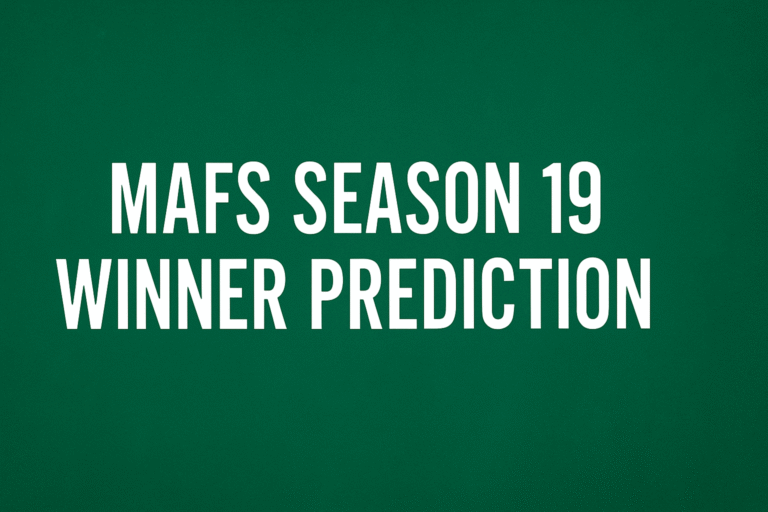 MAFS Season 19 winner